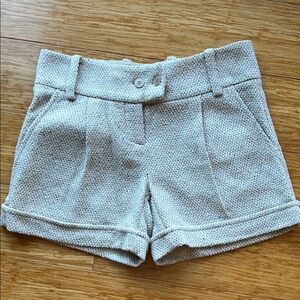 Stylish Cream Women's Shorts